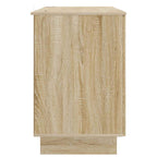 vidaXL Schreibtisch Sonoma-Eiche Holzwerkstoff 142,5 x 50 x 75 cm