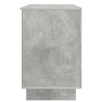 vidaXL Schreibtisch Betongrau Holzwerkstoff 142,5 x 50 x 75 cm