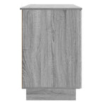 vidaXL Schreibtisch Grau Sonoma Holzwerkstoff 142,5 x 50 x 75 cm