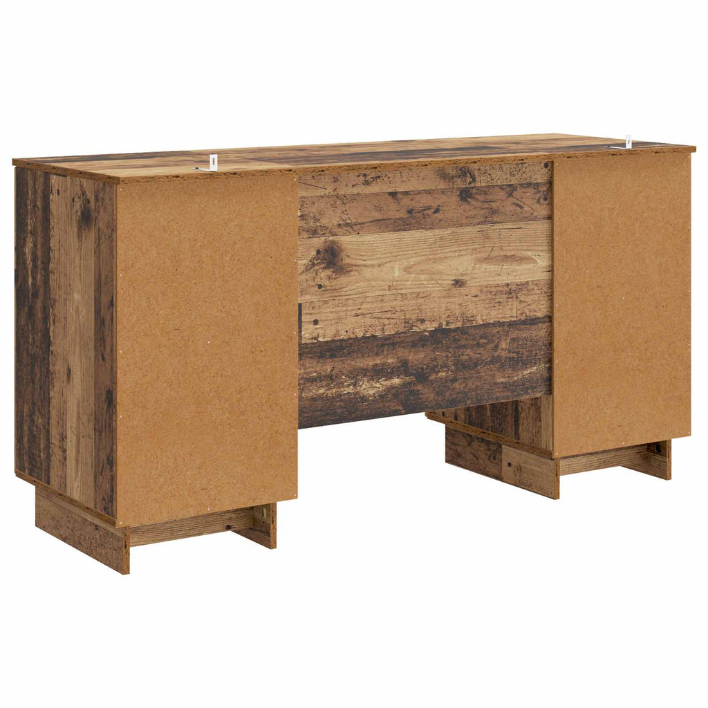 vidaXL Schreibtisch Altholz Holzwerkstoff 142,5 x 50 x 75 cm