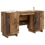 vidaXL Schreibtisch Altholz Holzwerkstoff 142,5 x 50 x 75 cm
