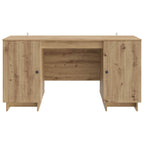 vidaXL Schreibtisch Artisan-Eiche Holzwerkstoff 142,5 x 50 x 75 cm