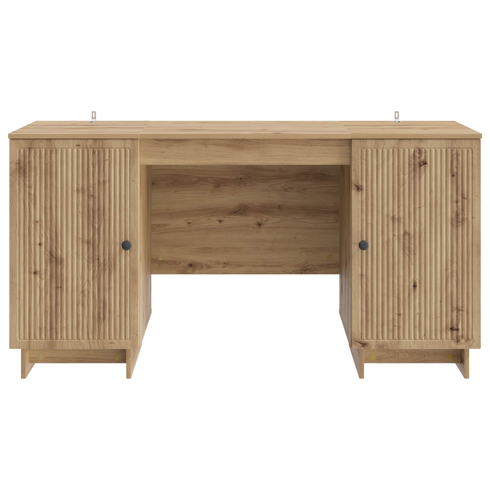 vidaXL Schreibtisch Artisan-Eiche Holzwerkstoff 142,5 x 50 x 75 cm