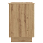 vidaXL Schreibtisch Artisan-Eiche Holzwerkstoff 142,5 x 50 x 75 cm