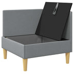 vidaXL Sofa mit Stauraum Stoff