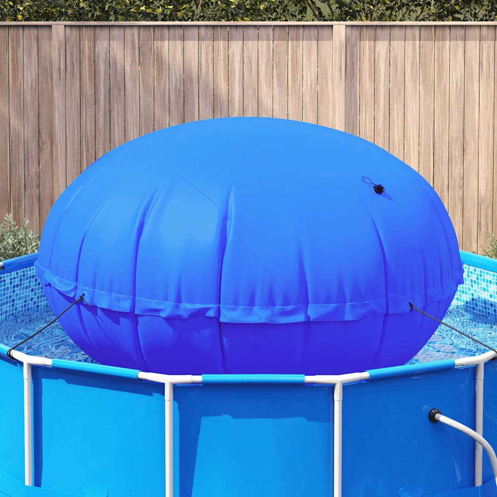 vidaXL Winter Pool Kissen Blau Ø 220 x 140 cm PVC