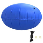 vidaXL Winter Pool Kissen Blau Ø 220 x 140 cm PVC