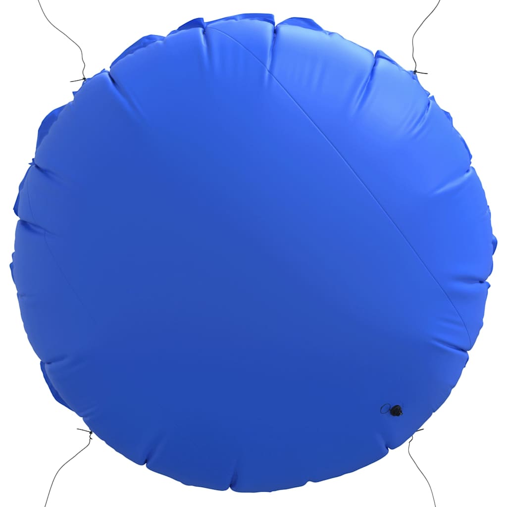 vidaXL Winter Pool Kissen Blau Ø 220 x 140 cm PVC