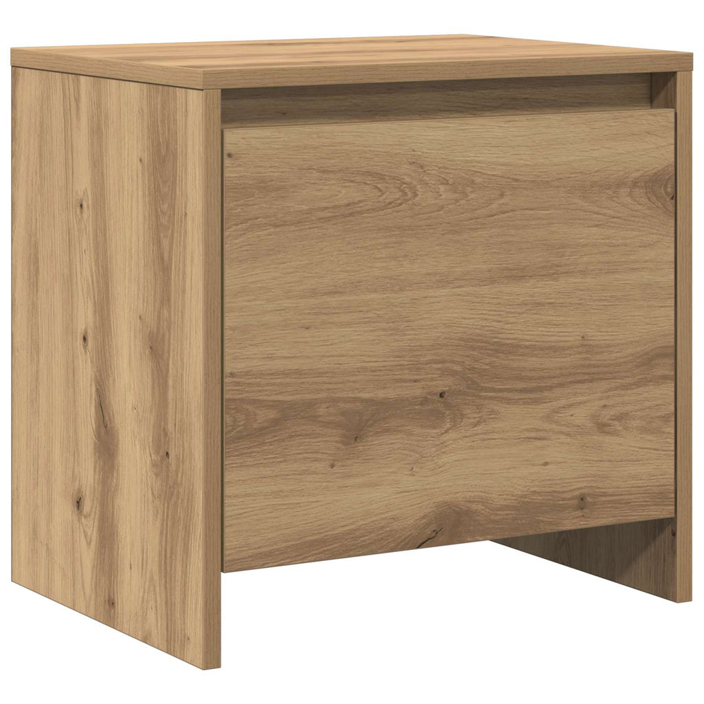vidaXL Nachttisch Kunsthandwerk Eiche 45 x 34 x 44,5 cm Holzwerkstoff