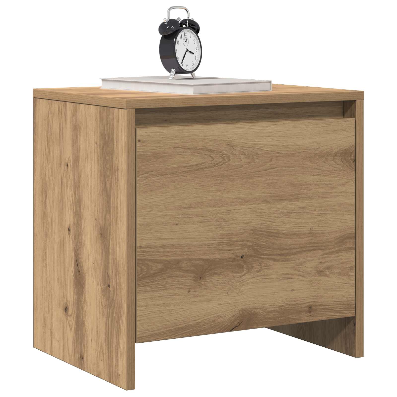 vidaXL Nachttisch Kunsthandwerk Eiche 45 x 34 x 44,5 cm Holzwerkstoff
