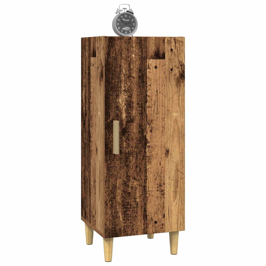 vidaXL Sideboard Altholz 34,5 x 34 x 90 cm Holzwerkstoff