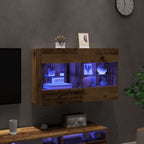 vidaXL TV-Wandschrank Altholz 98,5 x 30 x 60,5 cm Holzwerkstoff
