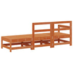 vidaXL Sectional Sofa Einheiten 3 Stück Wachsbraun