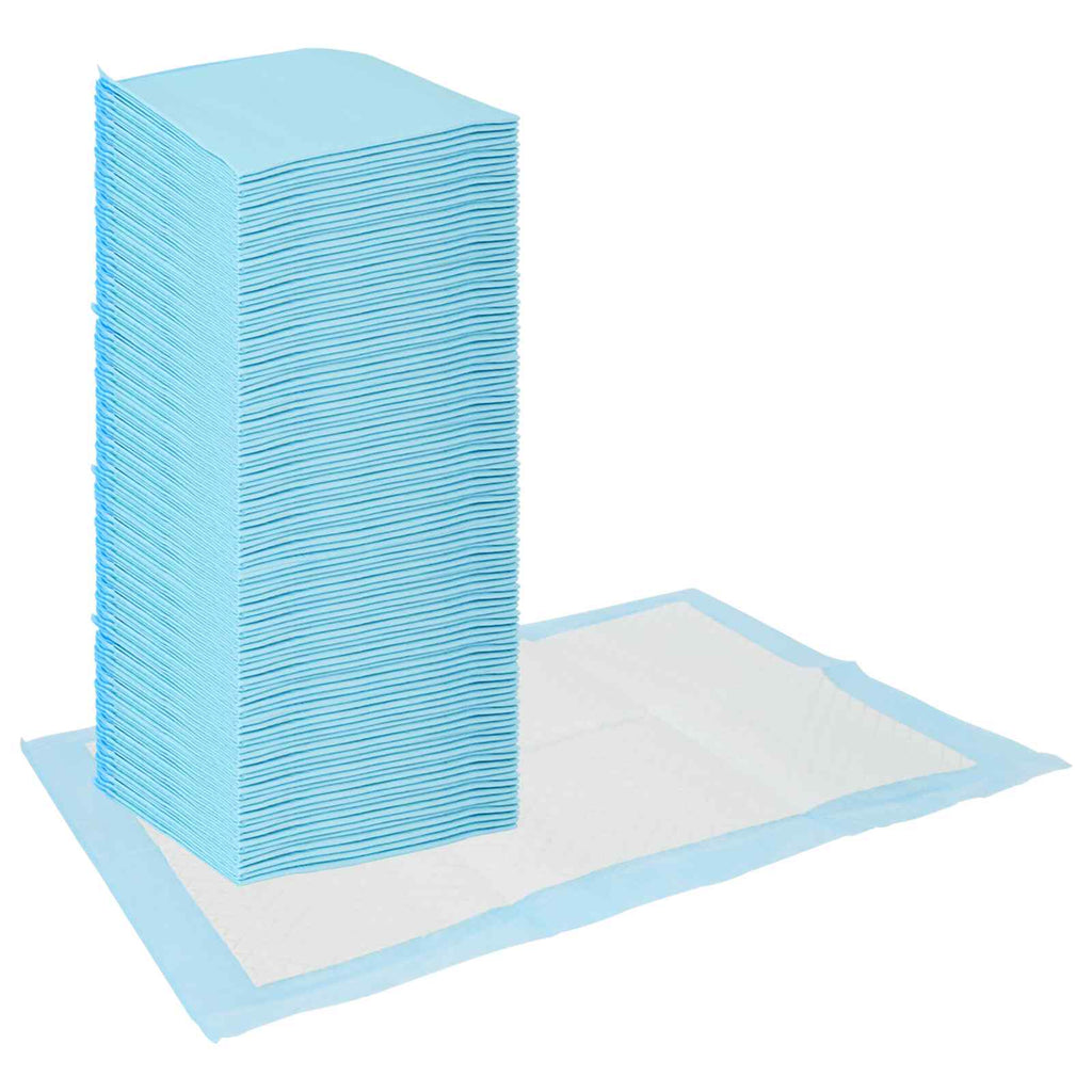 vidaXL Vliesstoff Haustier Trainingspad 200 pcs Blau und Weiß