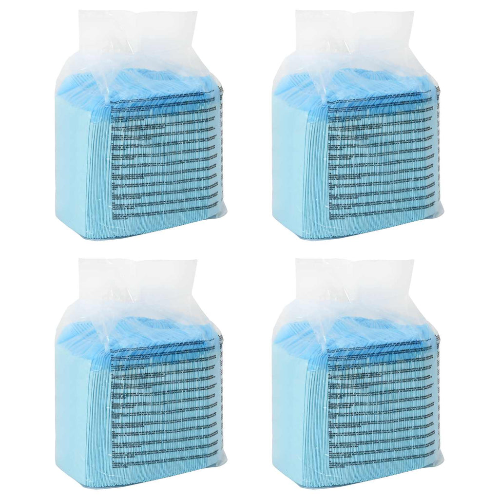 vidaXL Vliesstoff Haustier Trainingspad 200 pcs Blau und Weiß