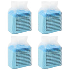 vidaXL Vliesstoff Haustier Trainingspad 200 pcs Blau und Weiß