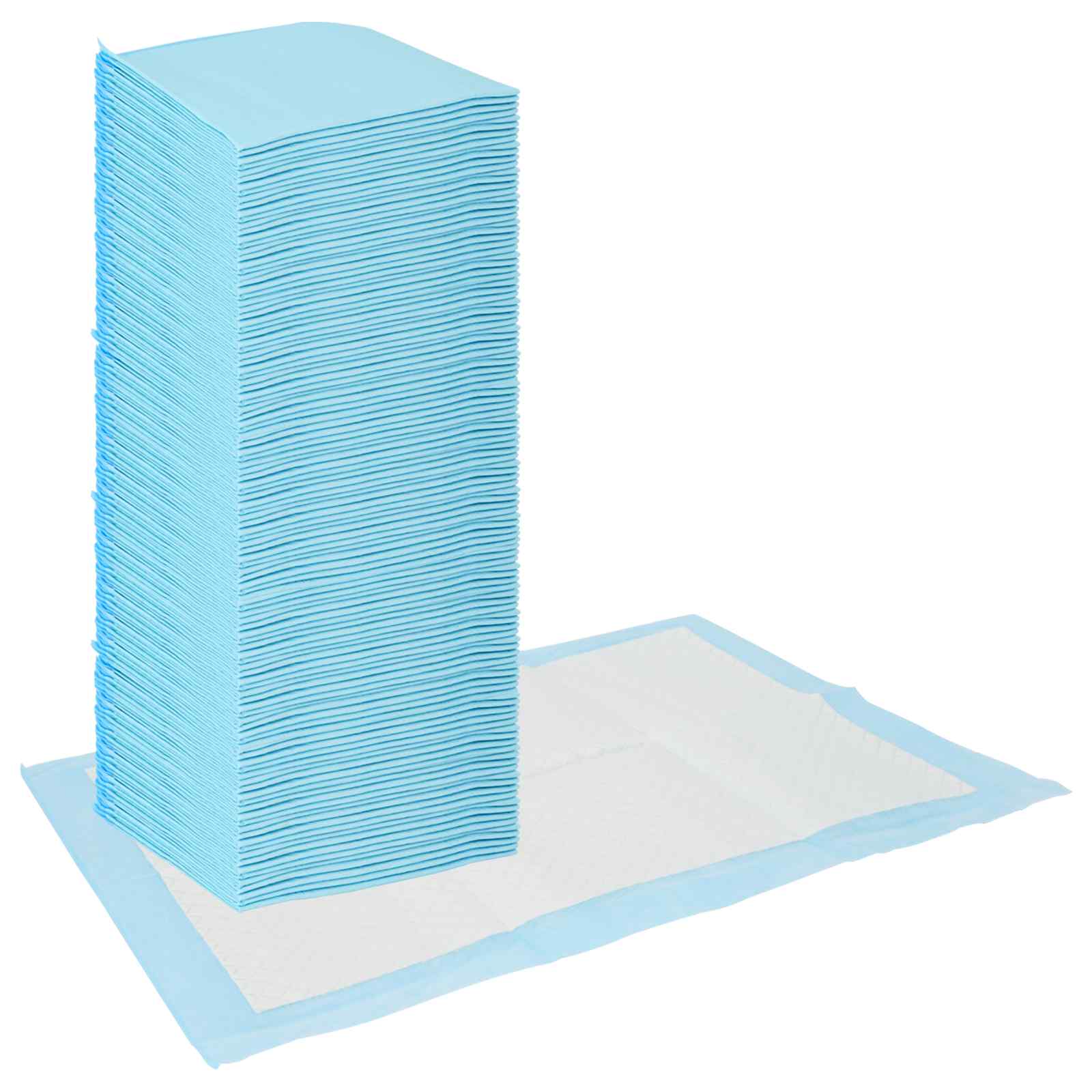 vidaXL Vliesstoff Haustier Trainingspad 400 pcs Blau und Weiß