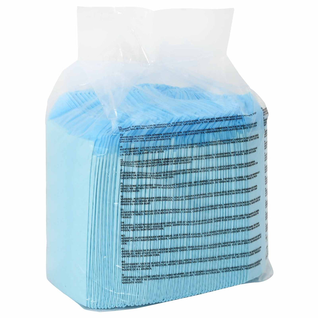 vidaXL Vliesstoff Haustier Trainingspad 400 pcs Blau und Weiß