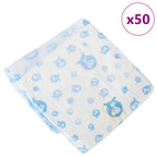 vidaXL Einweg-Hundewindel für Rüden 50 pcs Weiß XS