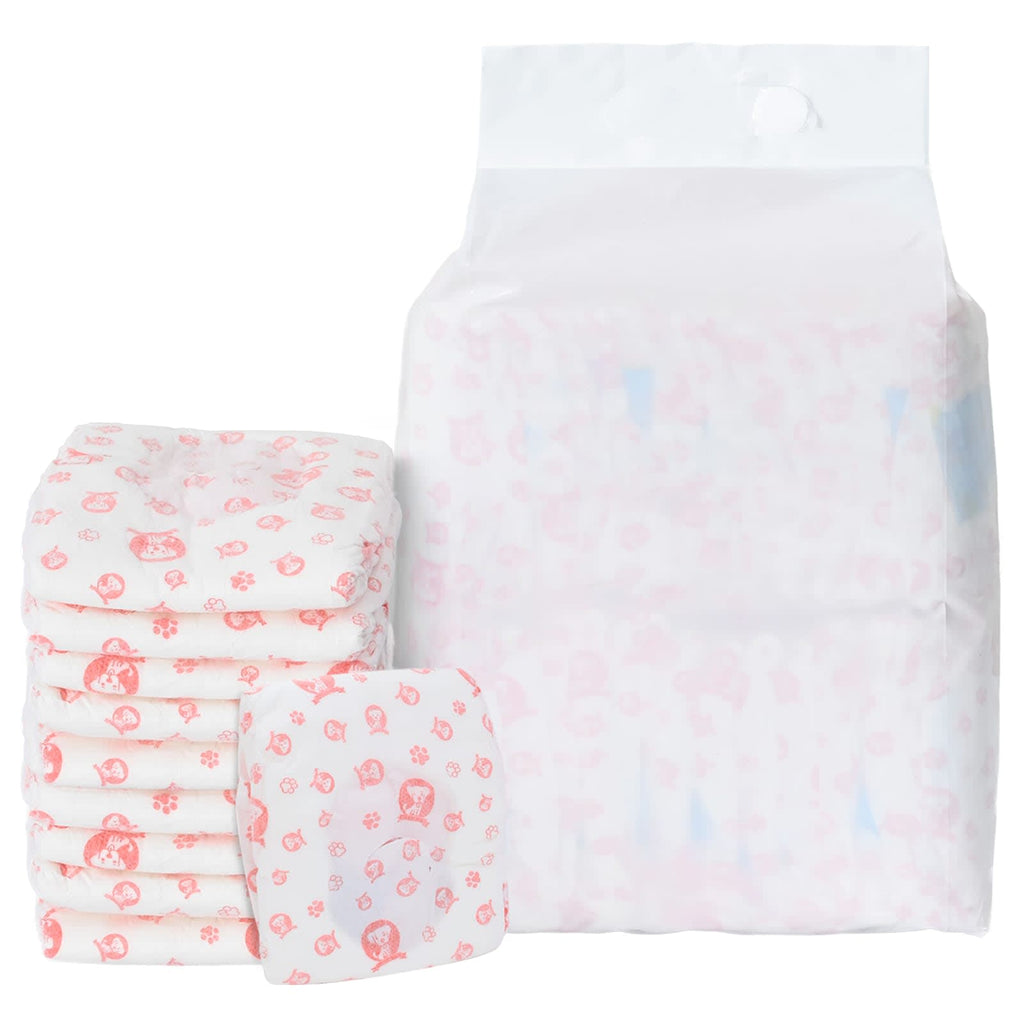 vidaXL Wegwerf-Hundewindel für Hündinnen 50 pcs Weiß XS