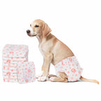 vidaXL Wegwerf-Hundewindel für Hündinnen 30 pcs Weiß S