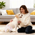 vidaXL Wegwerf-Hundewindel für Hündinnen 30 pcs Weiß XS