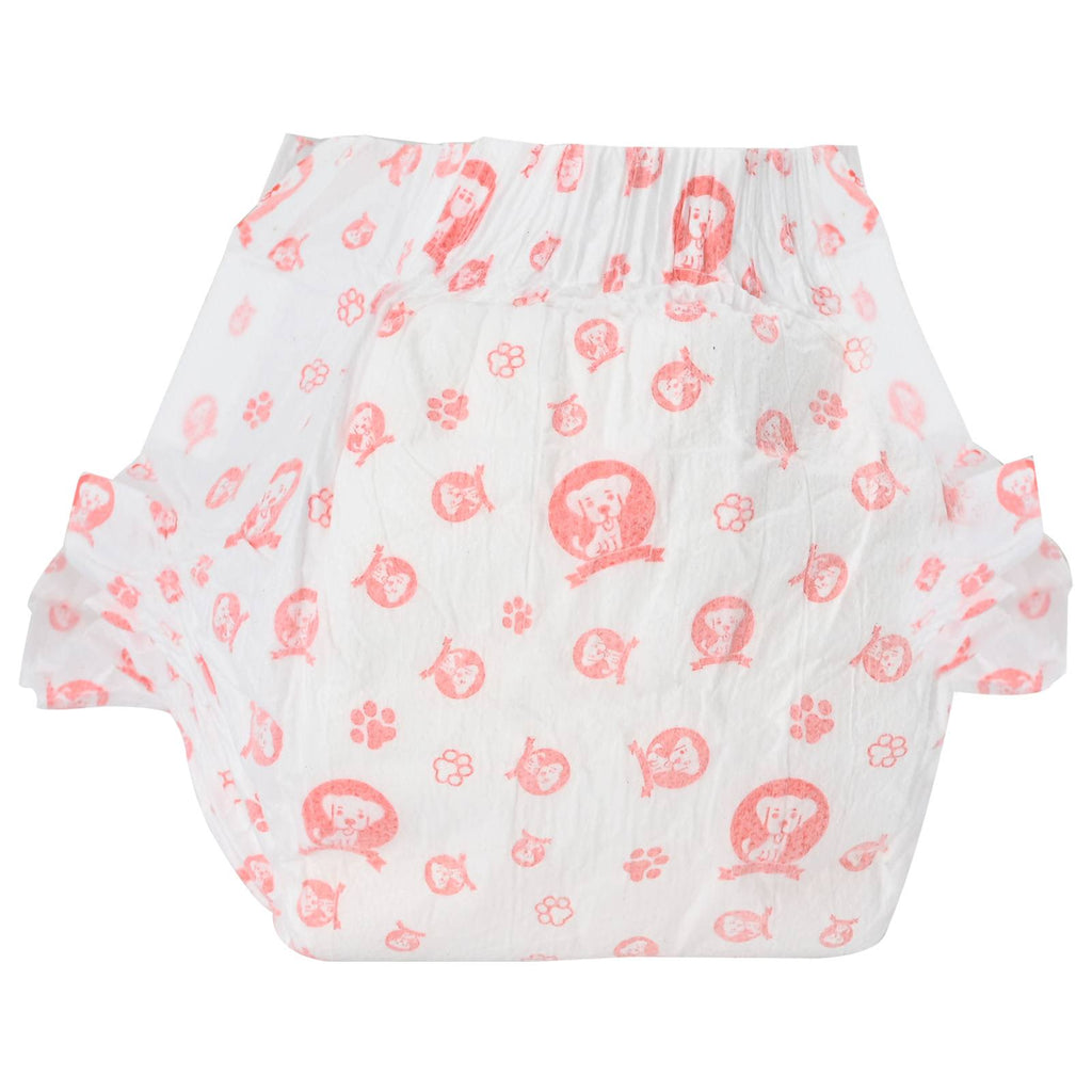 vidaXL Wegwerf-Hundewindel für Hündinnen 30 pcs Weiß XL