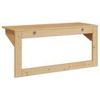 vidaXL Garderobenständer HILL Honigbraun 90 x 35 x 41,5 cm