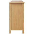 vidaXL Sideboard HILL Honigbraun 154 x 40 x 80 cm Massives Kiefernholz