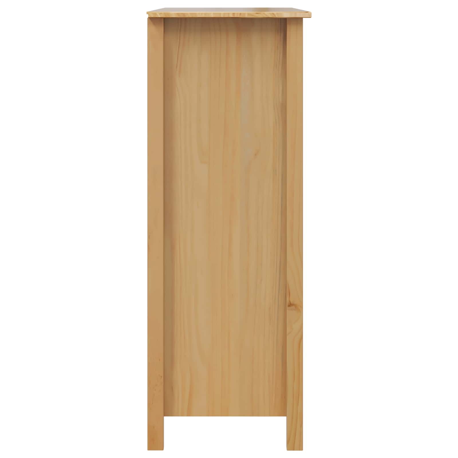 vidaXL Weinschrank HILL Honigbraun 79,5 x 40 x 107,5 cm