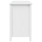 vidaXL Schreibtisch mit Schubladen HILL Weiß 100 x 45 x 74 cm
