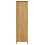 vidaXL Kleiderschrank mit Schubladen HILL Honigbraun 84 x 50 x 170 cm