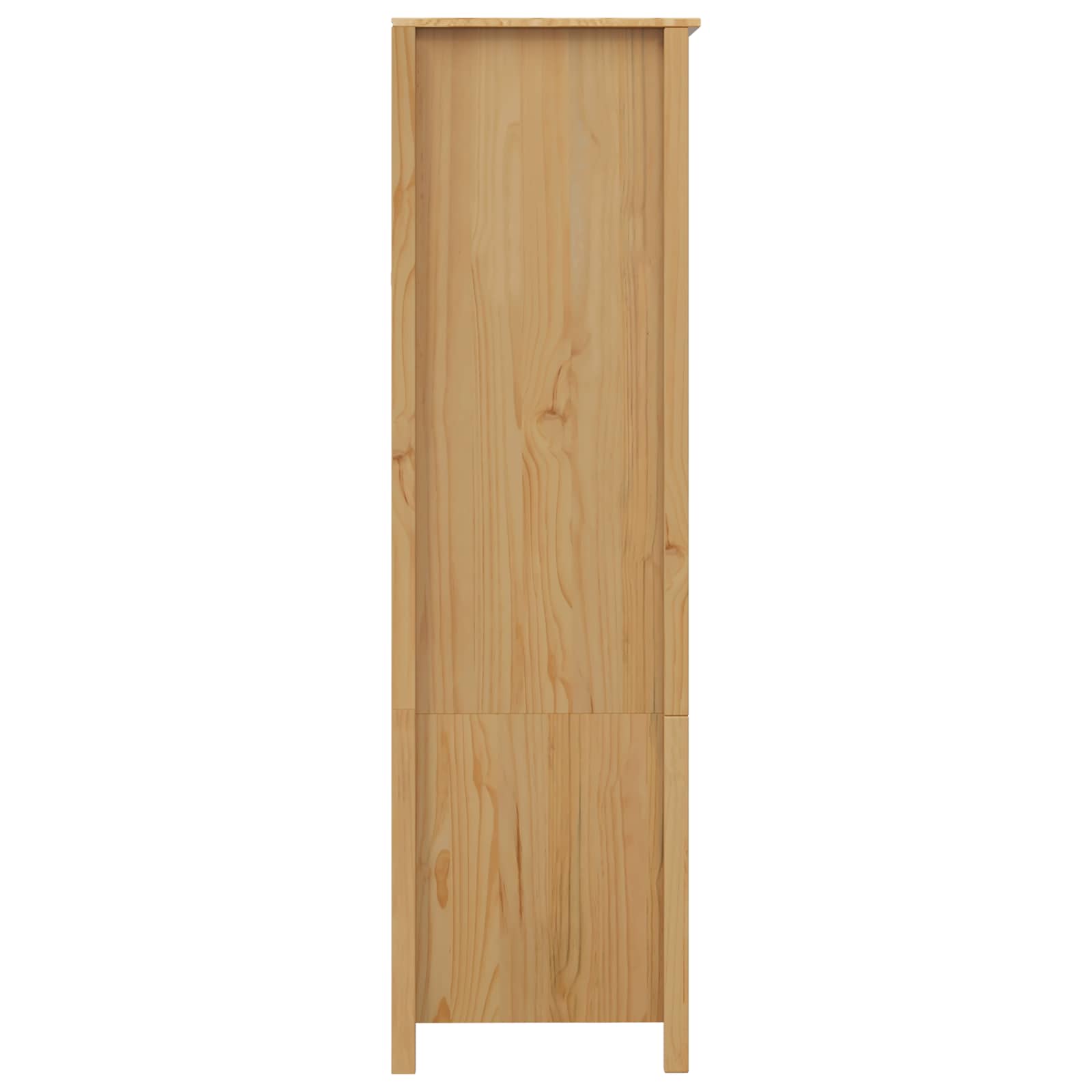 vidaXL Kleiderschrank mit Schubladen HILL Honigbraun 84 x 50 x 170 cm