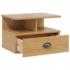 vidaXL Nachttisch HILL Honigbraun 40 x 31 x 27 cm Massives Kiefernholz