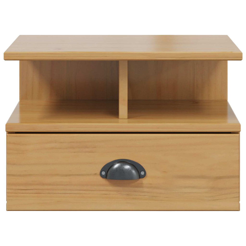 vidaXL Nachttisch HILL Honigbraun 40 x 31 x 27 cm Massives Kiefernholz