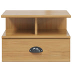 vidaXL Nachttisch HILL Honigbraun 40 x 31 x 27 cm Massives Kiefernholz