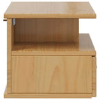 vidaXL Nachttisch HILL Honigbraun 40 x 31 x 27 cm Massives Kiefernholz