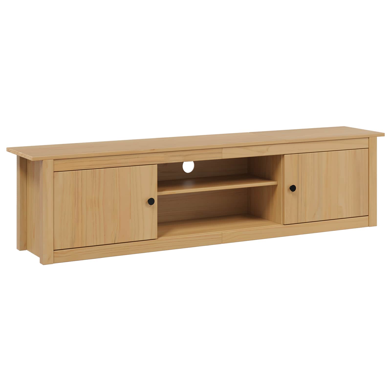 vidaXL TV Rack HILL Honigbraun 158 x 40 x 39,5 cm Massives Kiefernholz