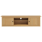 vidaXL TV Rack HILL Honigbraun 158 x 40 x 39,5 cm Massives Kiefernholz