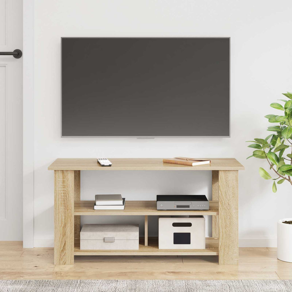 vidaXL TV-Ständer Sonoma-Eiche 100 x 40 x 50 cm