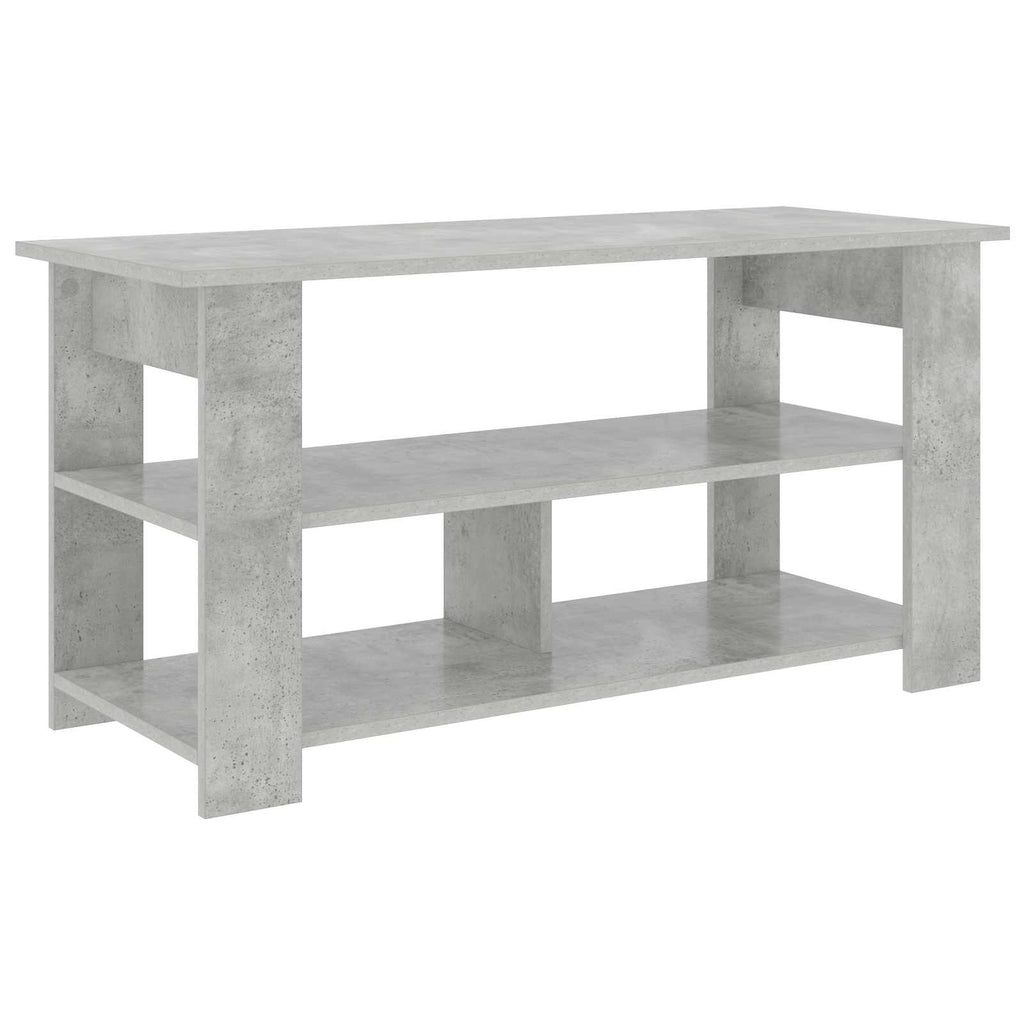 vidaXL TV-Ständer Beton Grau 100 x 40 x 50 cm