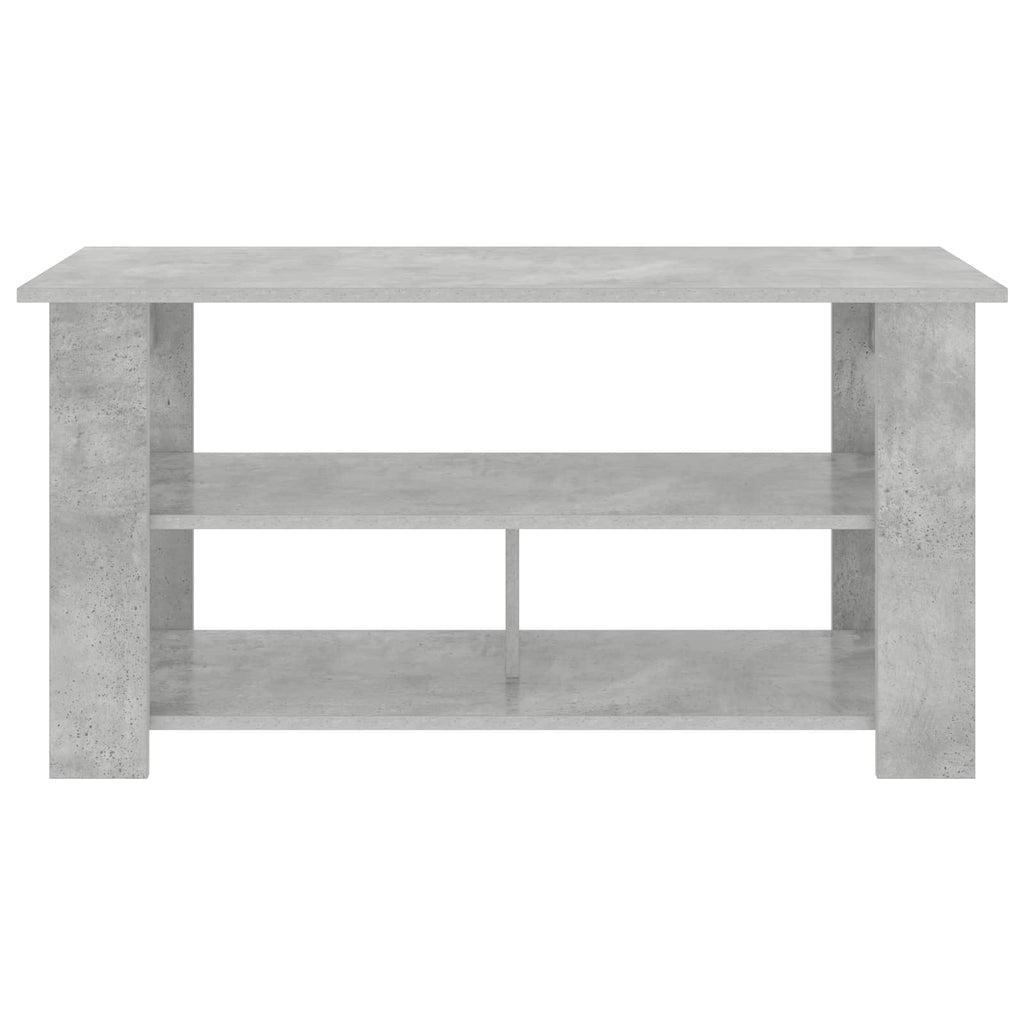 vidaXL TV-Ständer Beton Grau 100 x 40 x 50 cm