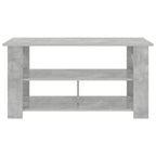 vidaXL TV-Ständer Beton Grau 100 x 40 x 50 cm