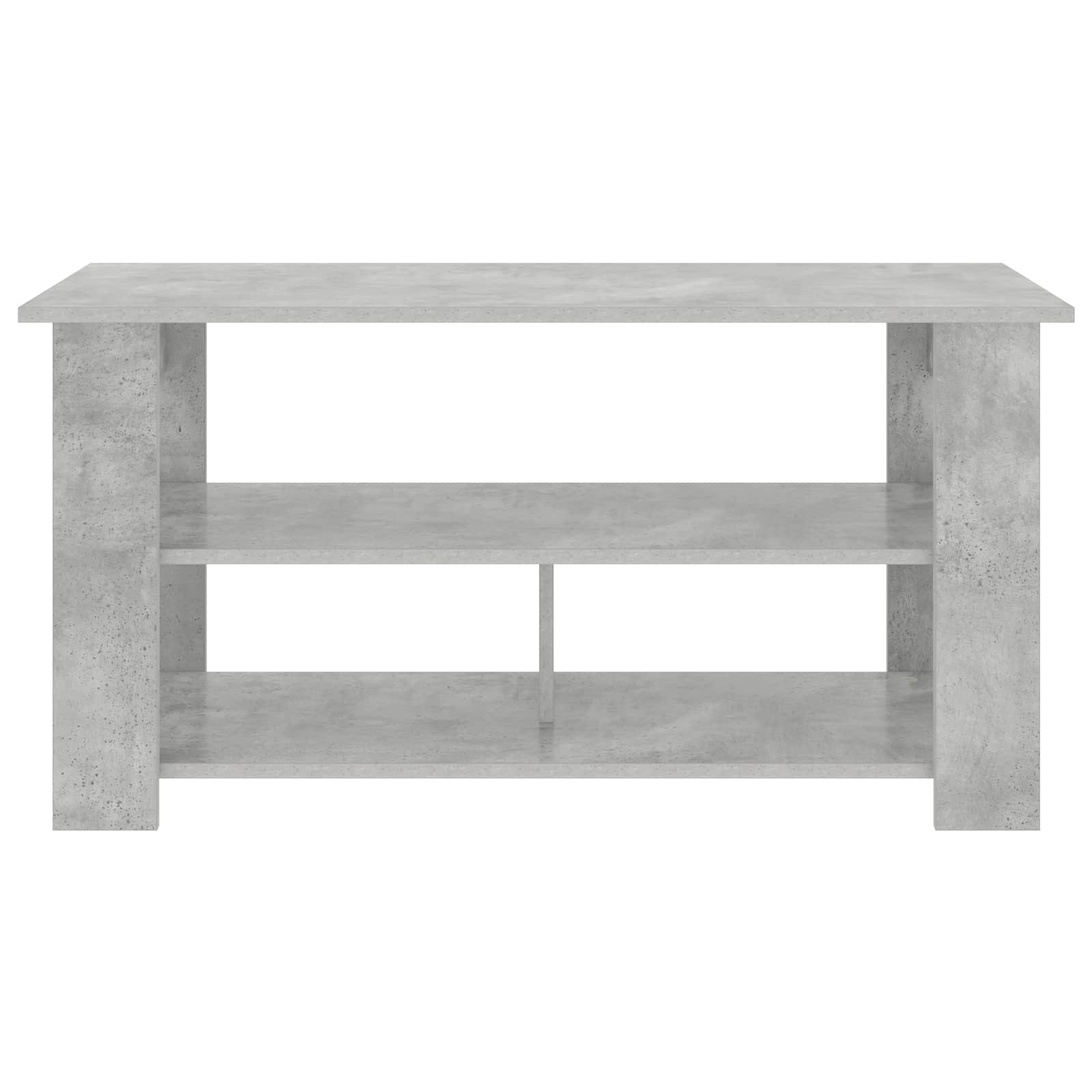 vidaXL TV-Ständer Beton Grau 100 x 40 x 50 cm