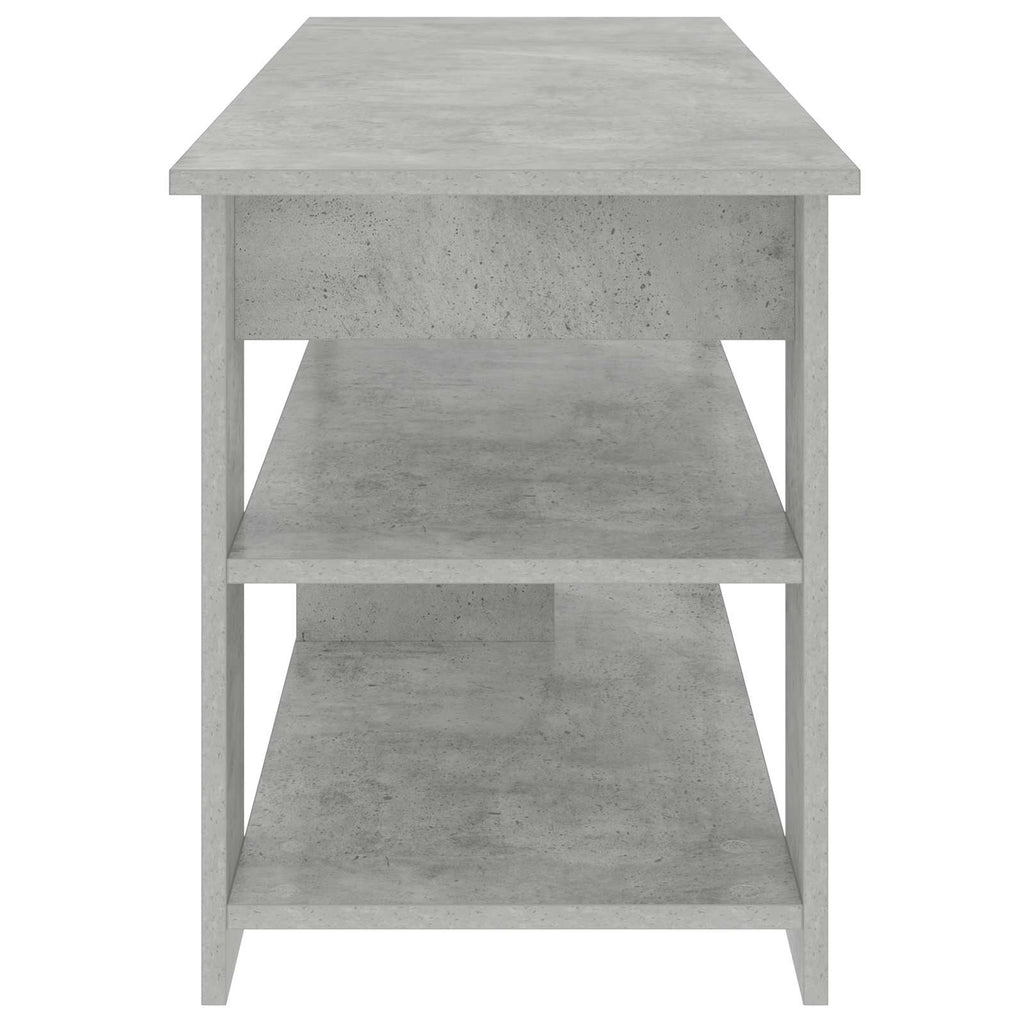 vidaXL TV-Ständer Beton Grau 100 x 40 x 50 cm