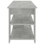 vidaXL TV-Ständer Beton Grau 100 x 40 x 50 cm