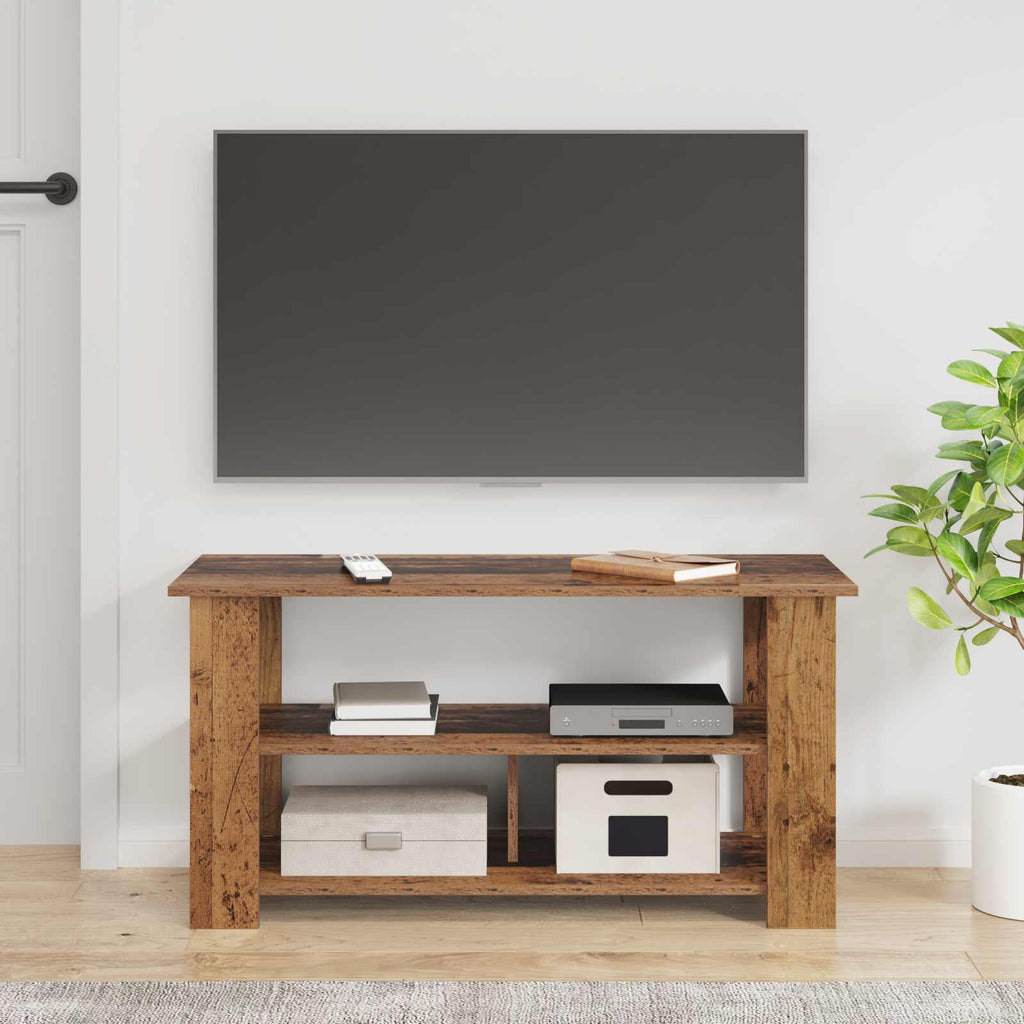 vidaXL TV-Ständer Altholz 100 x 40 x 50 cm