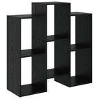 vidaXL Sideboard Schwarz Eichen-Optik 90 x 30 x 90 cm