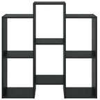 vidaXL Sideboard Schwarz Eichen-Optik 90 x 30 x 90 cm