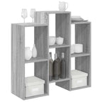 vidaXL Sideboard Graues Sonoma 90 x 30 x 90 cm